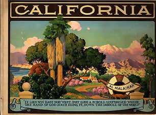 Item #3144 California Welcomes You. California