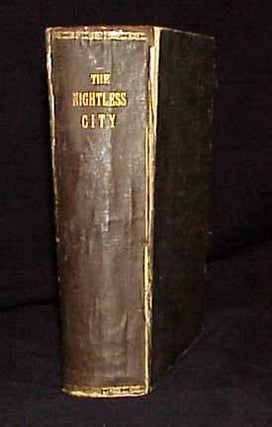 Item #4148 The Nightless City : or, The " History of the Yoshiwara Yukwaku. J. E. De Becker