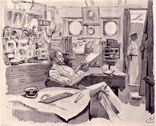 P & O Sketches In Pen And Ink.