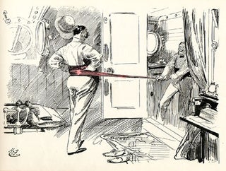 P & O Sketches In Pen And Ink.