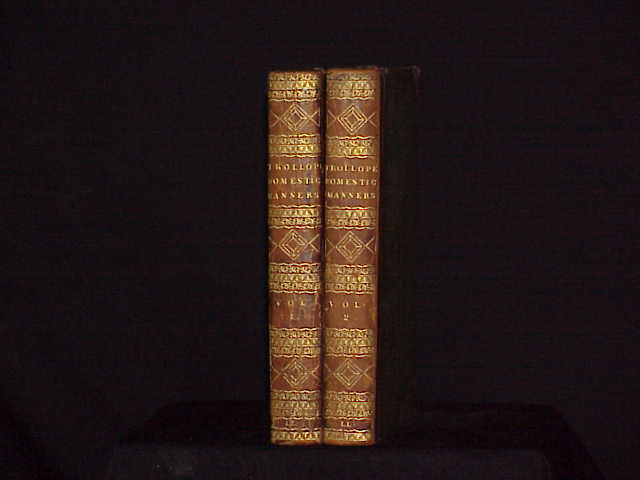 Item #6109 Domestic Manners of the Americans, Trollope Mrs, Frances.