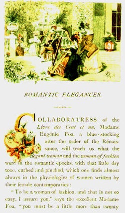 The Frenchwoman of the Century: Fashions-Manors-Usages.