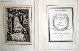 Item #6292 The Bookplate Designs of Rex Whistler. Brian North Lee