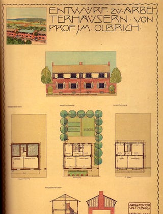 Architecture- Complete reprint of the original plates of 1901- 1914.