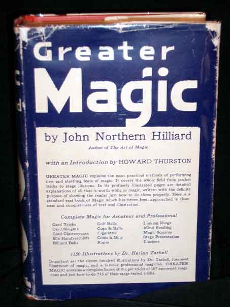 Item #7384 Greater Magic- A Practical Treatise on Modern Magic. John Northern Hilliard.