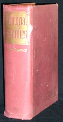 Item #7526 Armorial Families- A Directory of Gentlemen of Coat-Armour. Arthur Charles Fox-Davies