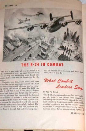 Pilot Training Manual for the Liberator B-24 Bomber Aircraft.