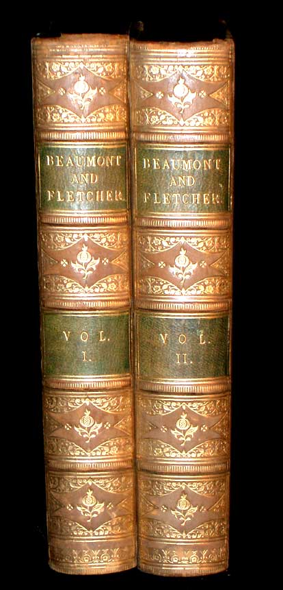 Item #7660 The Works of Beaumont and Fletcher. Francis Beaumont, John Fletcher.