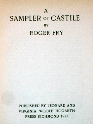 A Sampler of Castile.