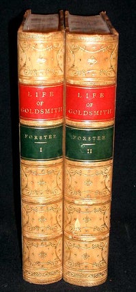 Item #8022 The Life and Times of Oliver Goldsmith. John Forster