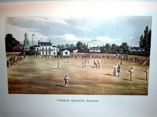 A Portfolio of Cricket Prints- A Nineteenth Century Miscellany.