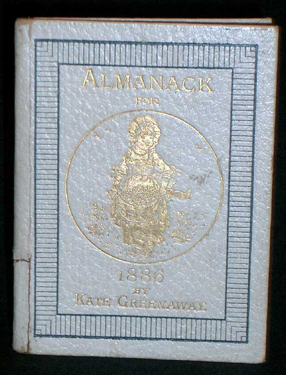 Item #8142 Almanack For 1886. Kate Greenaway.