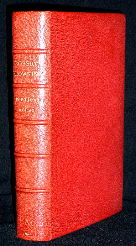 Item #8170 The Poetical Works of Robert Browning. Robert Browning.