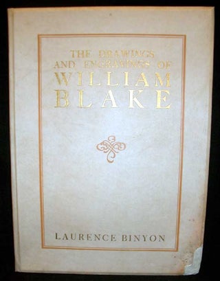 Item #8196 The Drawings and Engravings of William Blake. William Blake, Laurence Binyon