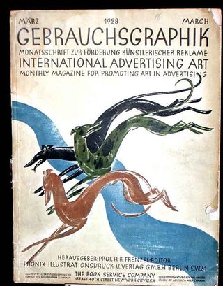 Item #8292 Gebrauchsgraphik- International Advertising Art