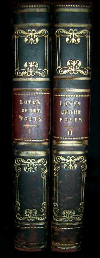 Item #8407 Memoirs of the Loves of the Poets. Biographical sketches of Women Celebrated in Ancient and Modern Poetry. Anna Brownwell Jameson.