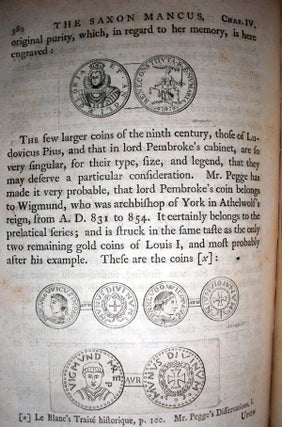 The Connexion of the Roman,Saxon,and English Coins,Deduced From Observations on the Saxon Weights and Money.