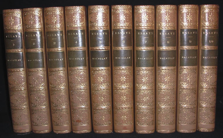 Item #8635 The Miscellaneous Works of Lord Macaulay. Lord Macaulay.