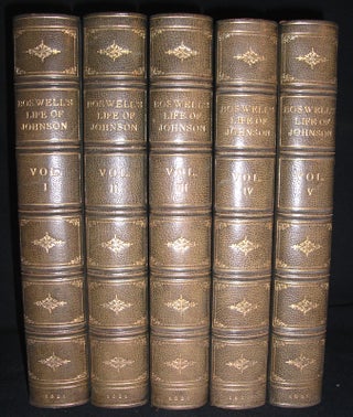 Item #8638 The Life of Samuel Johnson, LL.D. Including A Journal of a Tour to the Hebrides. James...