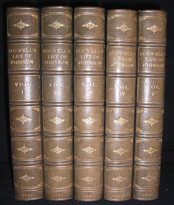 Item #8638 The Life of Samuel Johnson, LL.D. Including A Journal of a Tour to the Hebrides. James Boswell.