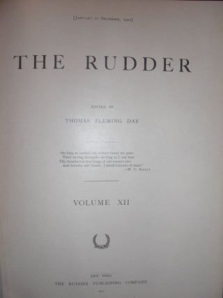The Rudder-Volume XIII