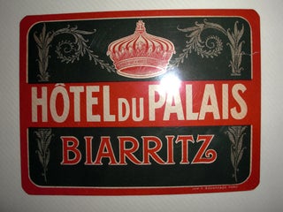 A Collection of Original Art deco Luggage Labels.