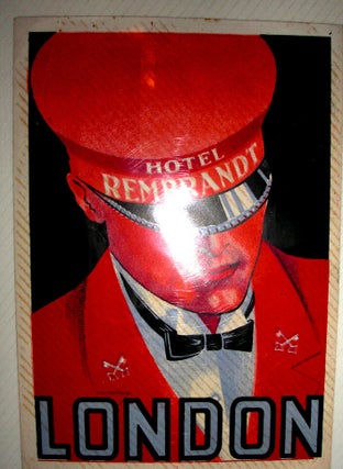 A Collection of Original Art deco Luggage Labels.