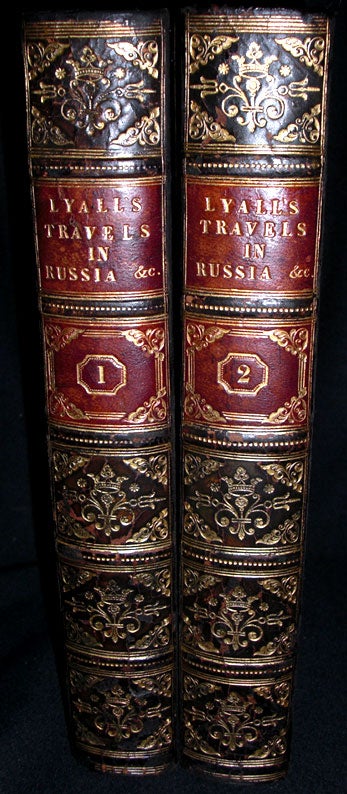 Item #8702 Travels in Russia, the Krimea, the Caucasus, and Georgia. Robert Lyall.