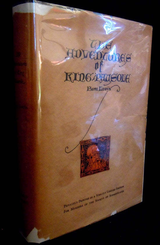 Item #8715 The Adventures of King Pausole. Pierre Louys.