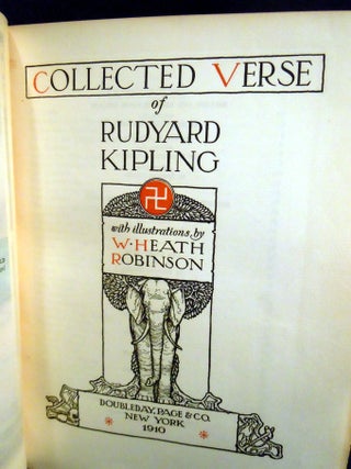 Collected Verse of Rudyard Kipling.