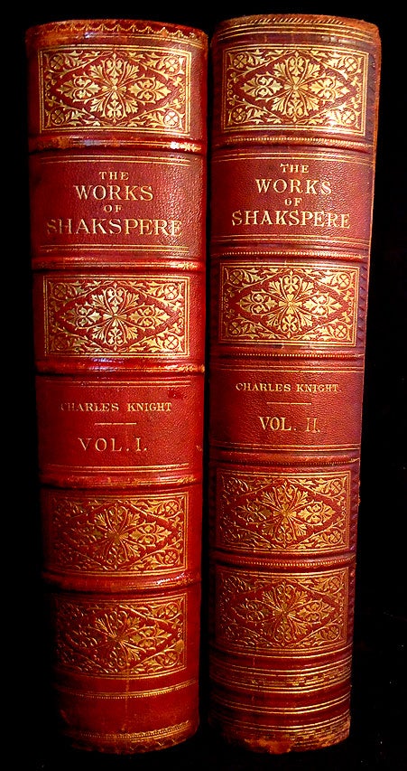 Item #8732 The Works of Shakspere (sic). William Shakespeare, Charles Knight.