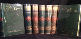 Item #8753 A Gathering of Novels by Louisa May Alcott - With an Inscription by Alcott. Louisa May...