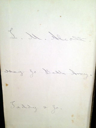 A Gathering of Novels by Louisa May Alcott - With an Inscription by Alcott.
