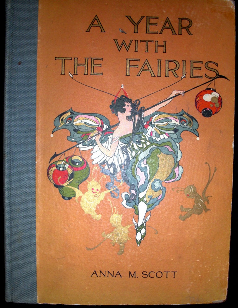 Item #8769 A Year With the Fairies. Anna M. Scott.