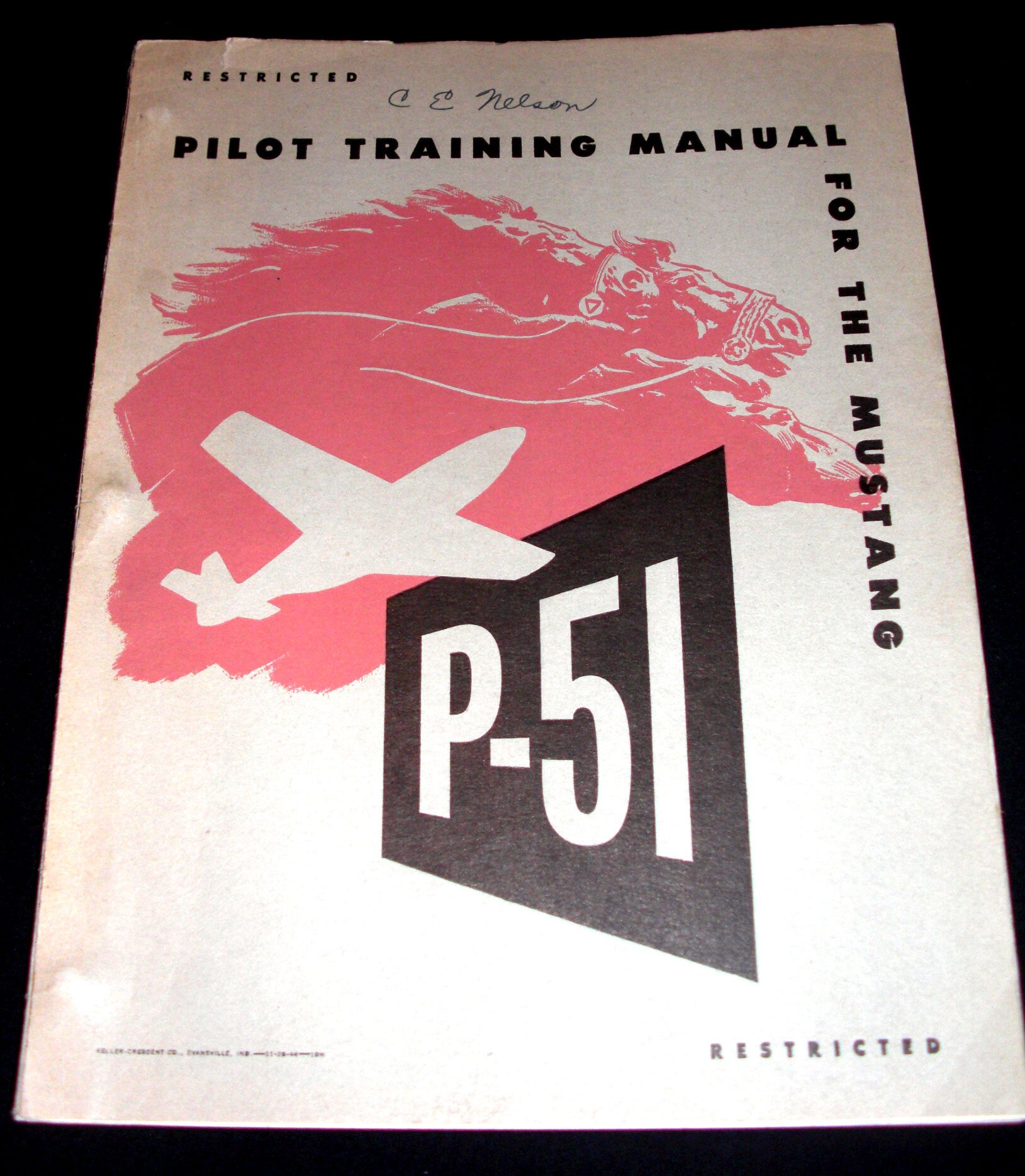 Pilot Training Manual for the P-51 Mustang | Classified Restricted
