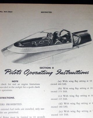 Pilot's Flight Operation Instructions for the P-51D Airplane.
