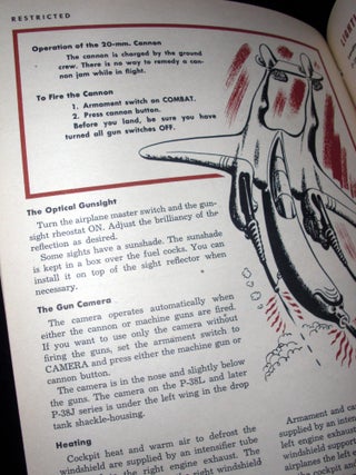 Pilot Training Manual for the P-38 Lightning.