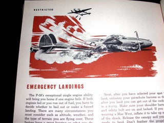 Pilot Training Manual for the P-38 Lightning.