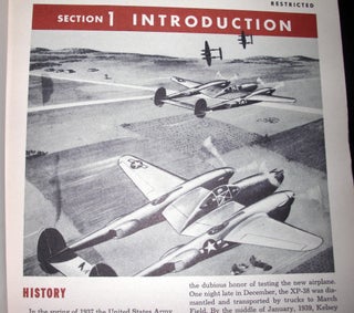 Pilot Training Manual for the P-38 Lightning.