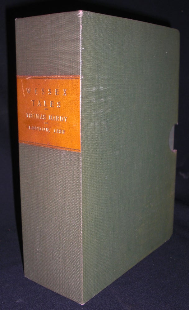 Item #8835 Wessex Tales. Stange Lively and Commonplace. Thomas Hardy.
