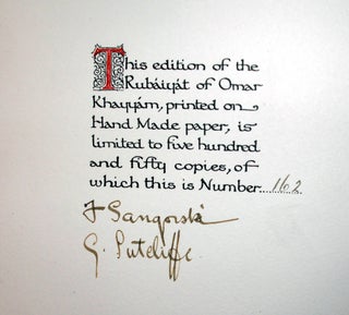 The Rubaiyat of Omar Khayyam.